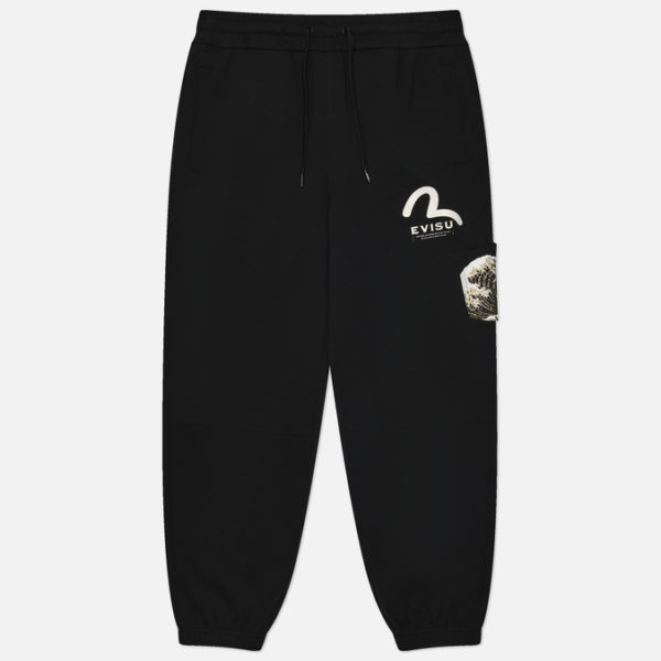 Мужские брюки Evisu Heritage Printed Logos Multi-Pocket