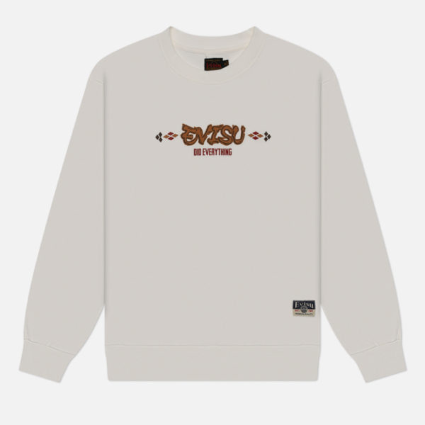 Мужская толстовка Evisu Heritage Kamon Printed