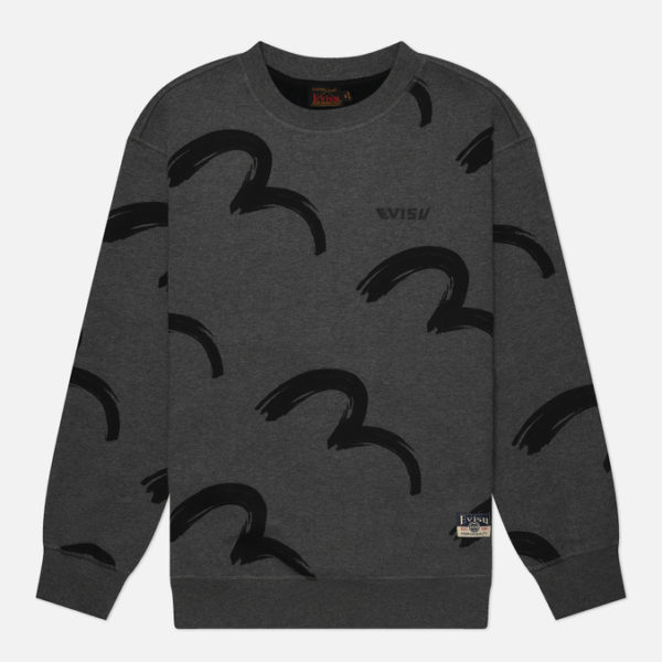 Мужская толстовка Evisu Heritage Seagull All Over Print