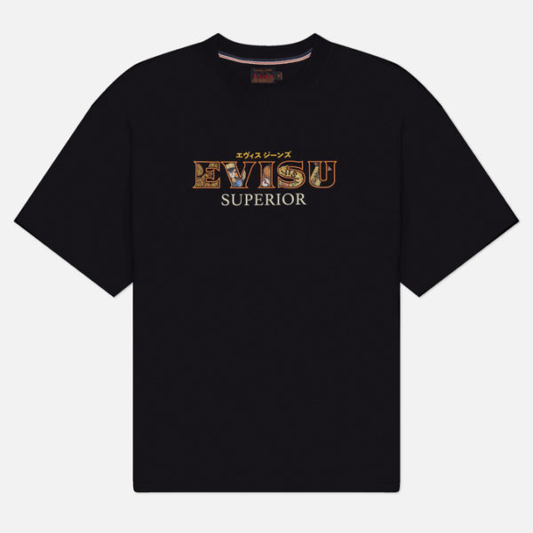 Мужская футболка Evisu Heritage Tanuki Accessories Printed