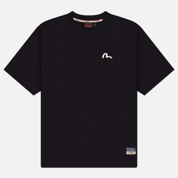 Мужская футболка Evisu Heritage Seagull Embroidery Carp Print