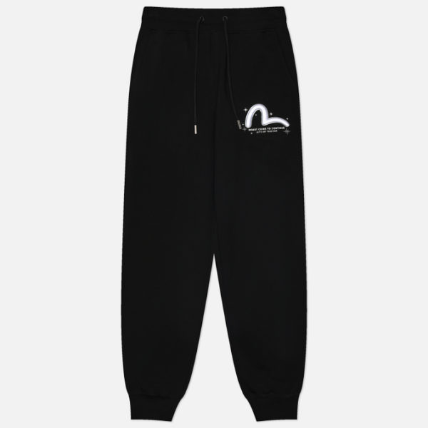 Женские брюки Evisu Logo Print And Seagull Embroidery Regular Fit