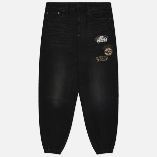 Мужские джинсы Evisu Multi Badges Seagull Print