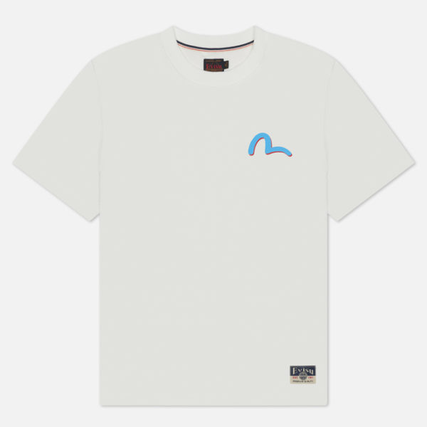 Мужская футболка Evisu GodHead Cocktail Glasses Printed