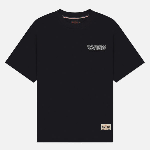 Мужская футболка Evisu GodHead Printed Seagull Embroidery