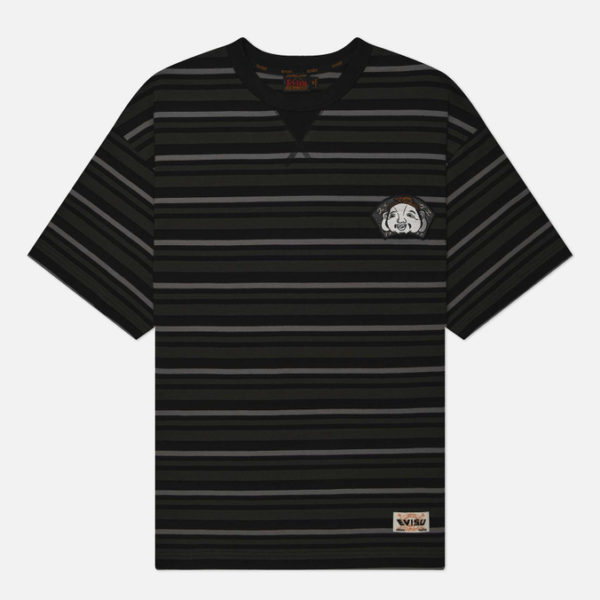 Мужская футболка Evisu Multi Badges & Daicock Stripe