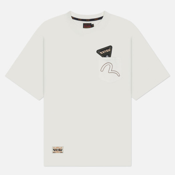 Мужская футболка Evisu Badge Seagull Daicock Print