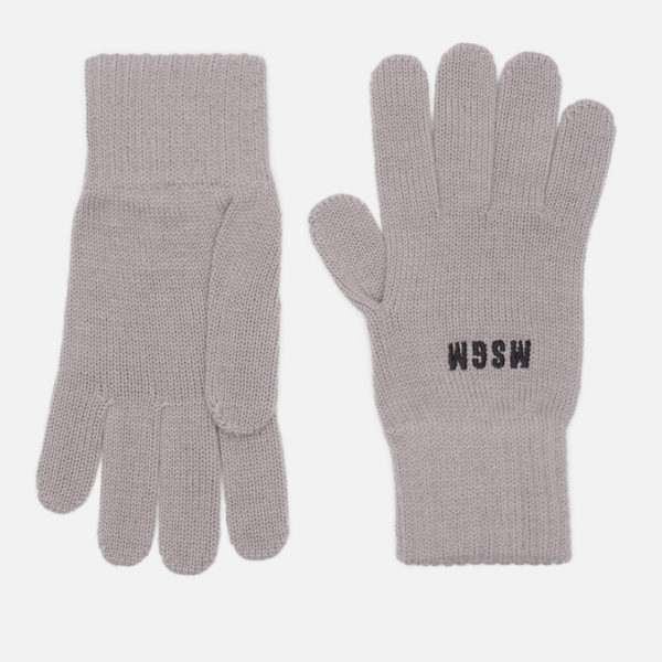 Перчатки MSGM W Embroidered Micrologo
