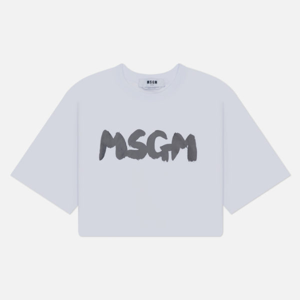 Женская футболка MSGM New Logo Brush