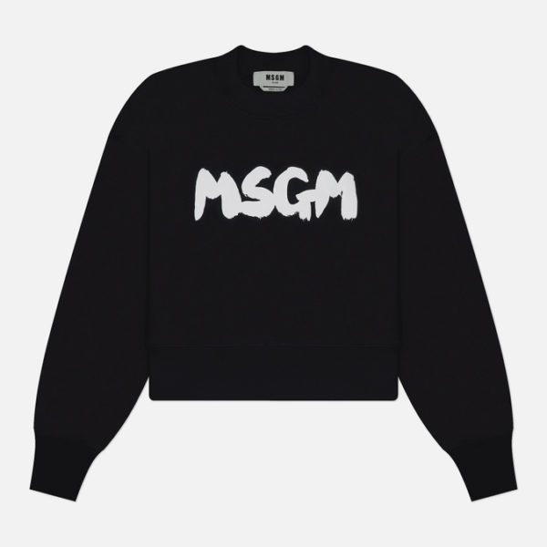Женская толстовка MSGM New Logo Brush Print