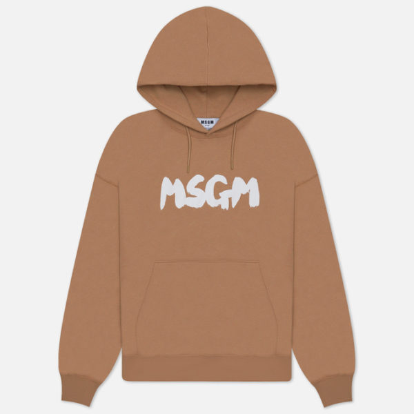 Мужская толстовка MSGM New Brush Stroke Logo Hoodie