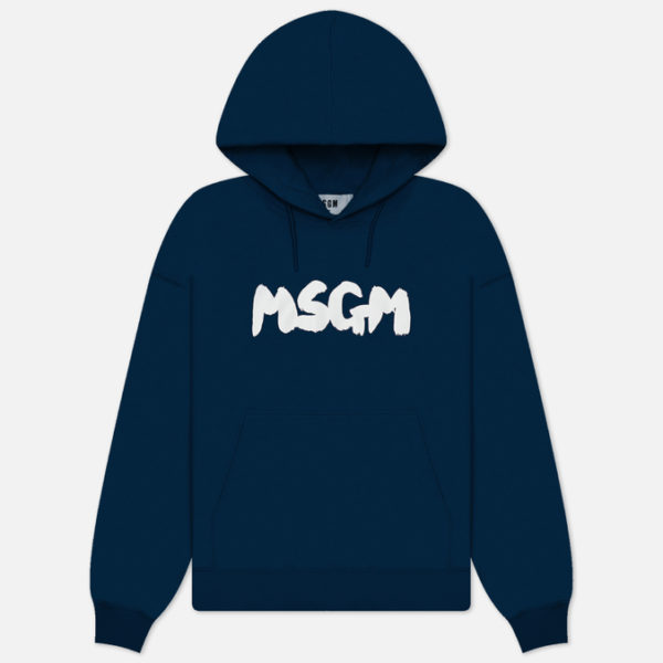 Мужская толстовка MSGM New Brush Stroke Logo Hoodie