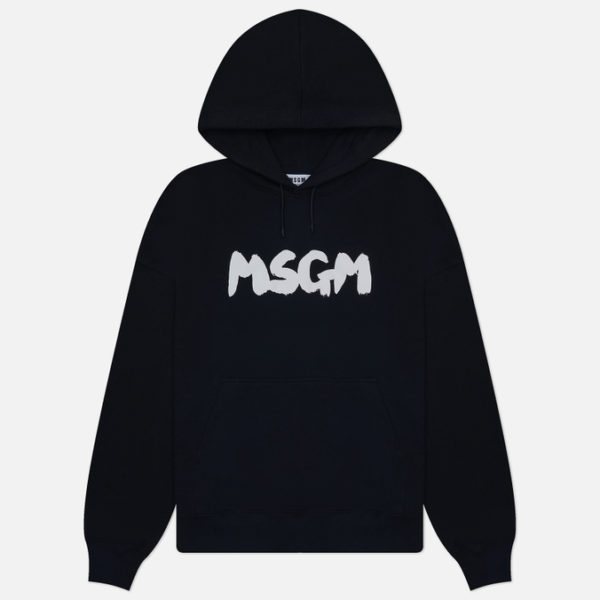 Мужская толстовка MSGM New Brush Stroke Logo Hoodie