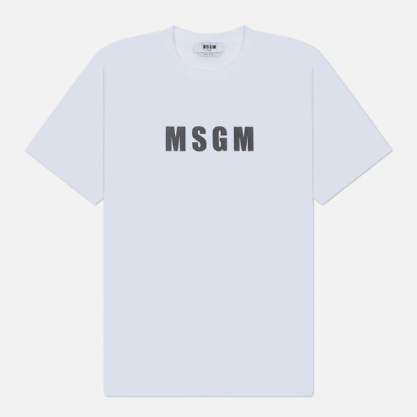 Мужская футболка MSGM Macrologo Print