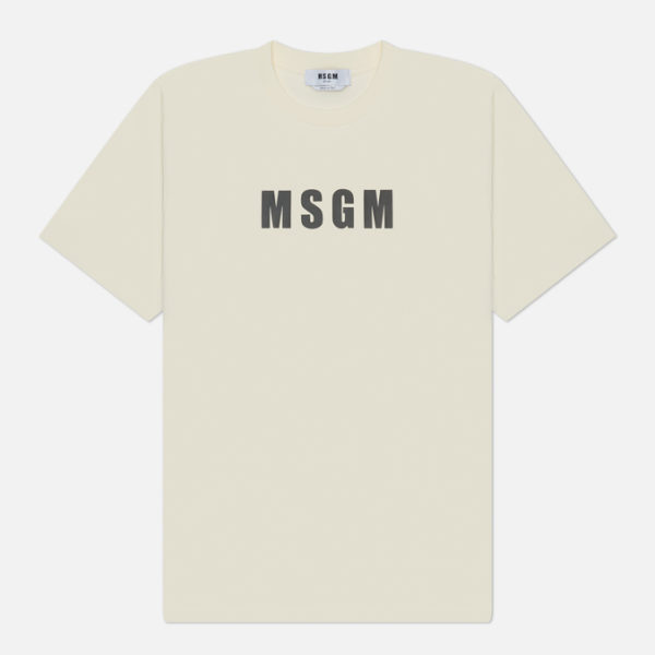 Мужская футболка MSGM Macrologo Print