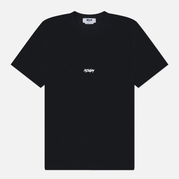 Мужская футболка MSGM Micro Racing Brush Stroke Print