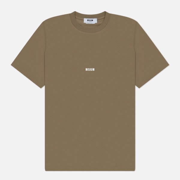 Мужская футболка MSGM Micrologo