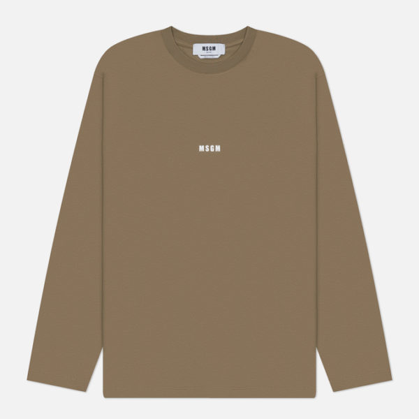 Мужской лонгслив MSGM Micrologo