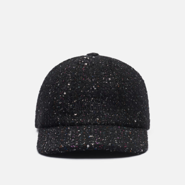 Кепка MSGM Lurex Tweed Baseball