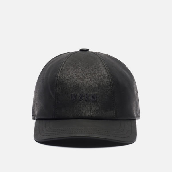 Кепка MSGM Faux-Leather Baseball