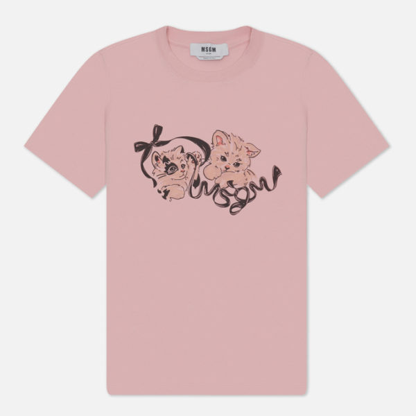 Женская футболка MSGM Cute Cats