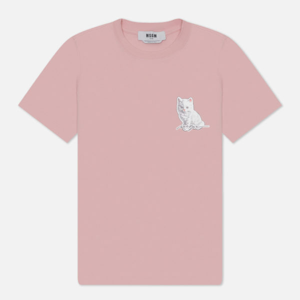 Женская футболка MSGM Cat Sticker
