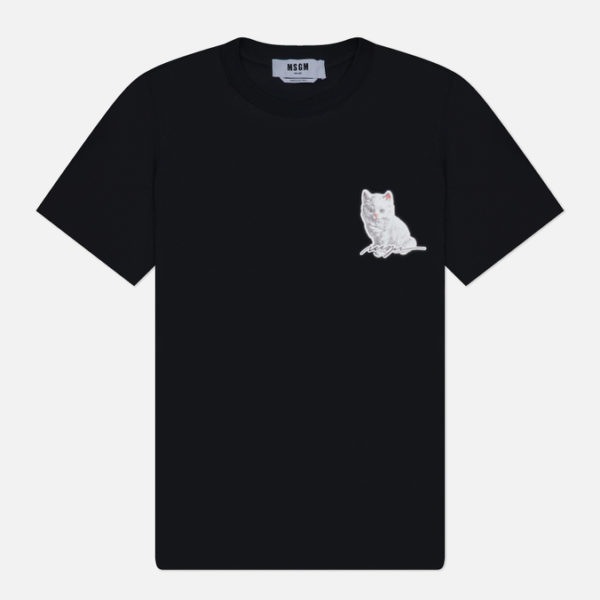 Женская футболка MSGM Cat Sticker