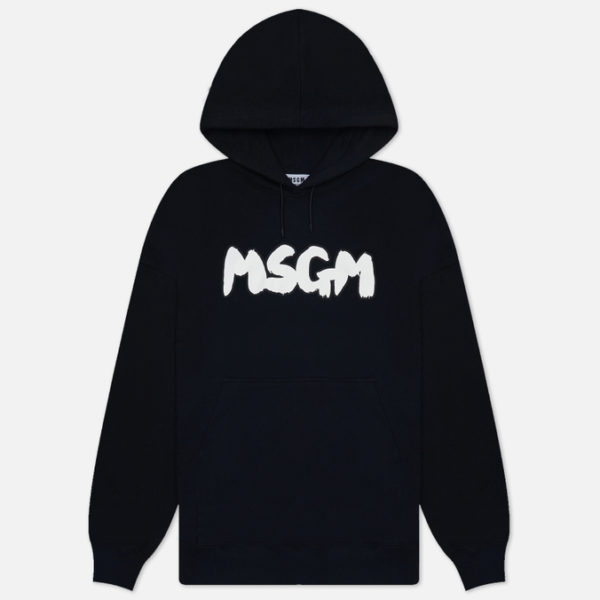 Женская толстовка MSGM New Brushed Logo Hoodie