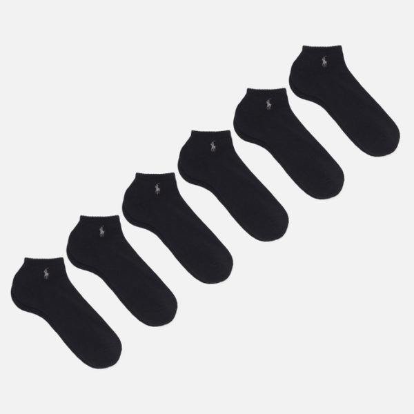 Комплект носков Polo Ralph Lauren Cushioned Low Cut 6-Pack