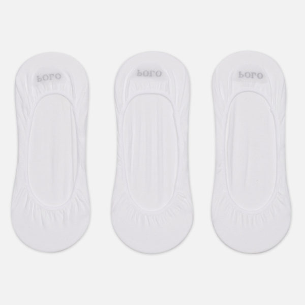 Комплект носков Polo Ralph Lauren No-Show Dress 3-Pack