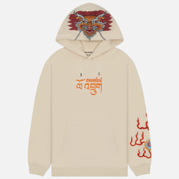 Мужская толстовка maharishi x Tashi Mannox Abundance Dragon Hoodie