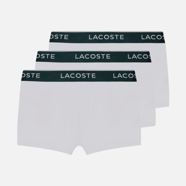 Комплект мужских трусов Lacoste Underwear 3-Pack Boxer Casual