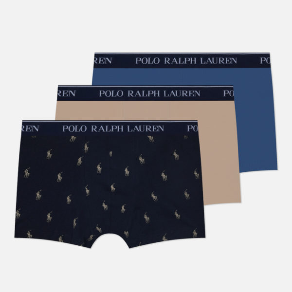 Комплект мужских трусов Polo Ralph Lauren Classic Trunk 3-Pack