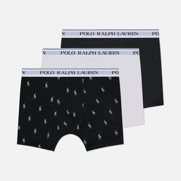 Комплект мужских трусов Polo Ralph Lauren Classic Boxer 3-Pack