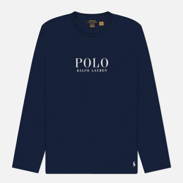 Мужской лонгслив Polo Ralph Lauren Logo Cotton Jersey Sleep
