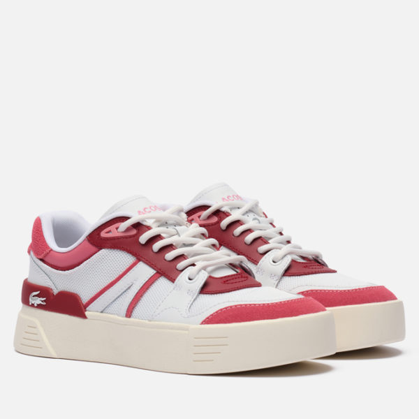 Женские кроссовки Lacoste L002 Evo Logo Tongue Leather
