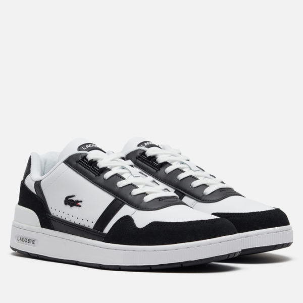 Мужские кроссовки Lacoste T-Clip Logo Leather