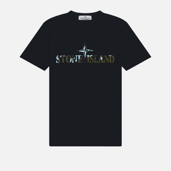 Детская футболка Stone Island Junior Season 79 Underwater Camo Print