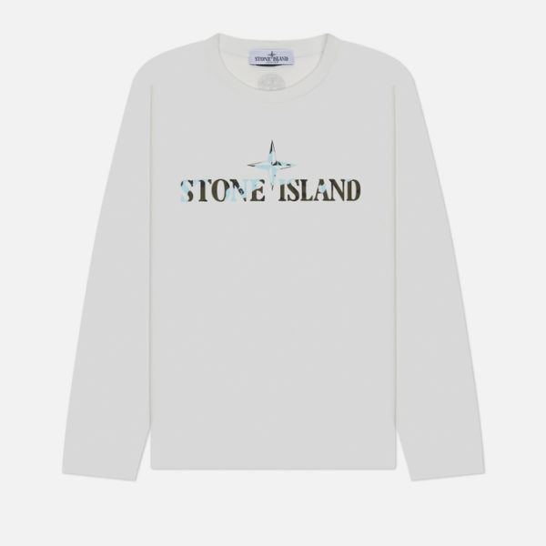 Детский лонгслив Stone Island Junior Season 79 Underwater Camo Print