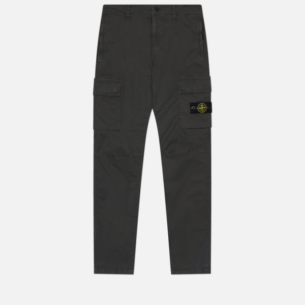 Детские брюки Stone Island Junior Season 80 Heavy Stretch Cotton Canvas Old Effect