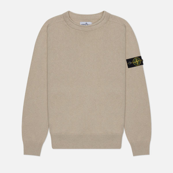 Детский свитер Stone Island Junior Season 80 Raw Hand Crew Neck