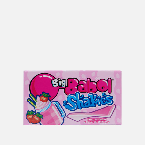 Жевательная резинка Bubble Gum Big Babol Shakics Strawberry