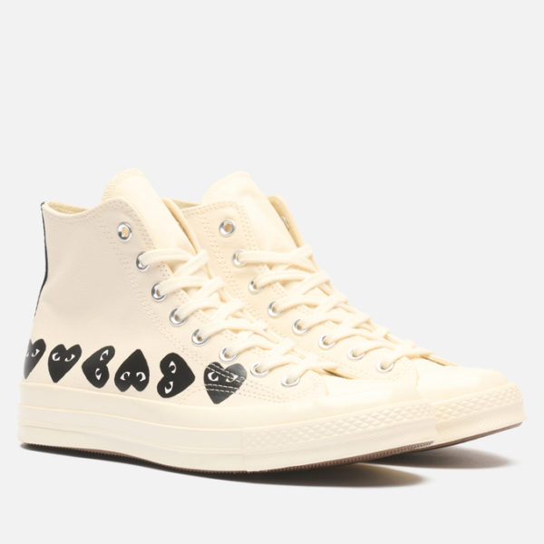 Кеды Converse x Comme des Garcons Play Chuck 70 Multi Heart Hi