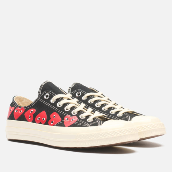Кеды Converse x Comme des Garcons Play Chuck 70 Multi Heart Low