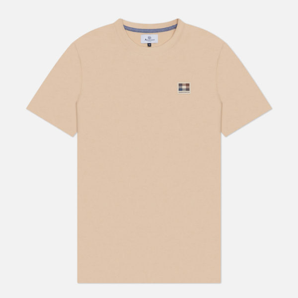 Мужская футболка Aquascutum Active Club Check Patch