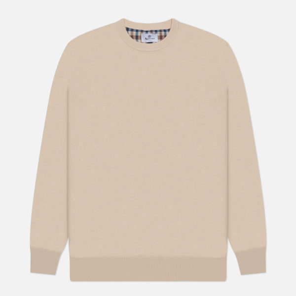 Мужской свитер Aquascutum Active Check Sleeves Patch