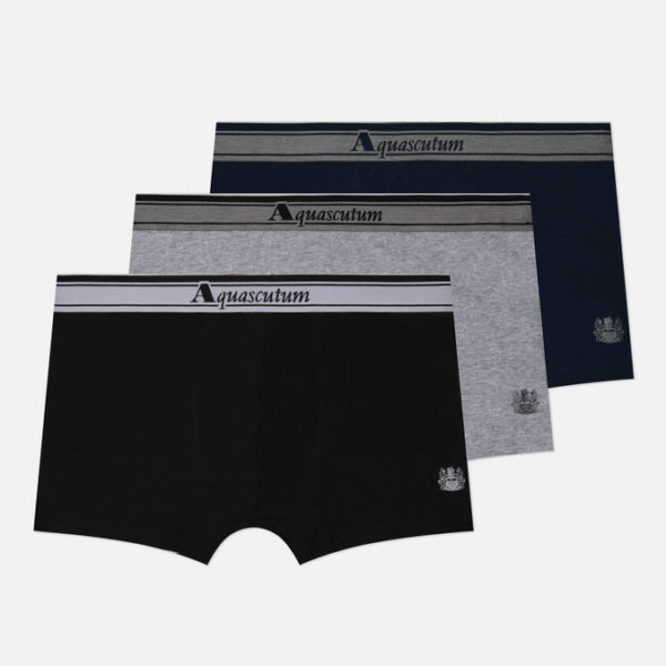 Комплект мужских трусов Aquascutum Active Underwear Boxer 3-Pack