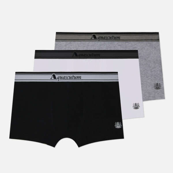 Комплект мужских трусов Aquascutum Active Underwear Boxer 3-Pack