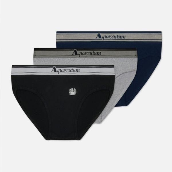 Комплект мужских трусов Aquascutum Active Underwear Brief 3-Pack