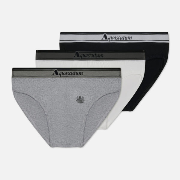 Комплект мужских трусов Aquascutum Active Underwear Brief 3-Pack